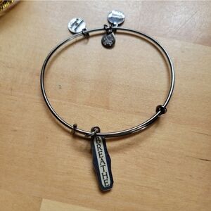 Breathe alex and ani bracelet